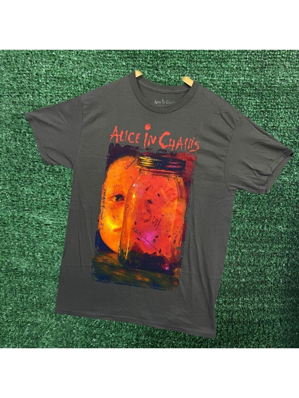 Alice In Chains Jar of Flies Rock Band T-Shirt Size Medium